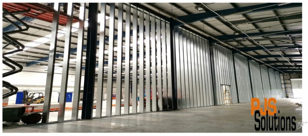 PJS Solutions “AC” acoustic partition installed for Netflix in Wembley
